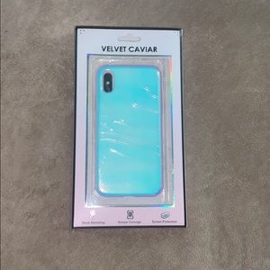 iPhone X Velvet Caviar reflective case